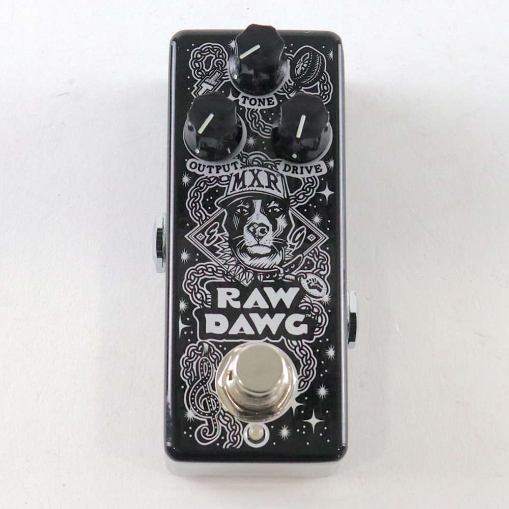 【中古】 MXR EG74 RAW DAWG OVERDRIVE オーバードライブ ギターエフェクター 正面