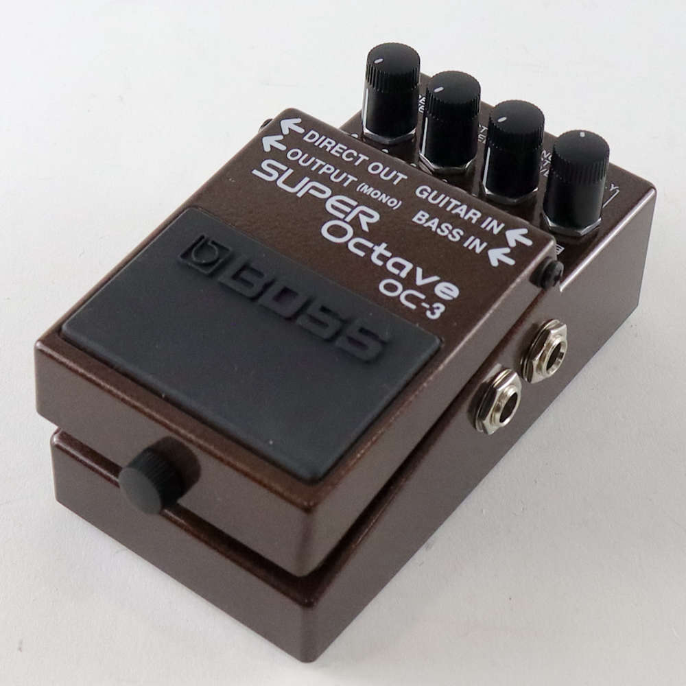 【中古】 スーパーオクターブ エフェクター BOSS OC-3  Super Octave ギターエフェクター オクターバー 右サイド