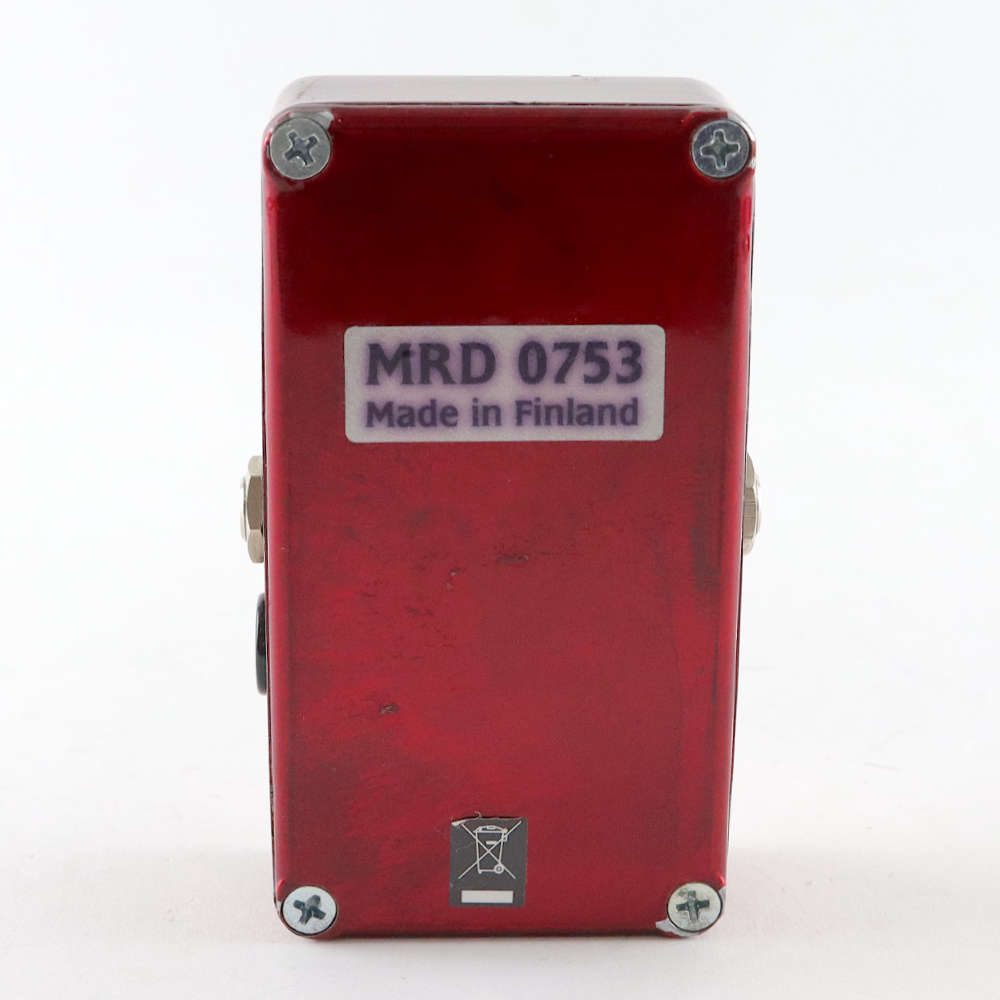 【中古】 ディストーション MAD PROFESSOR Might Red Distortion BJF DESIGN 裏面