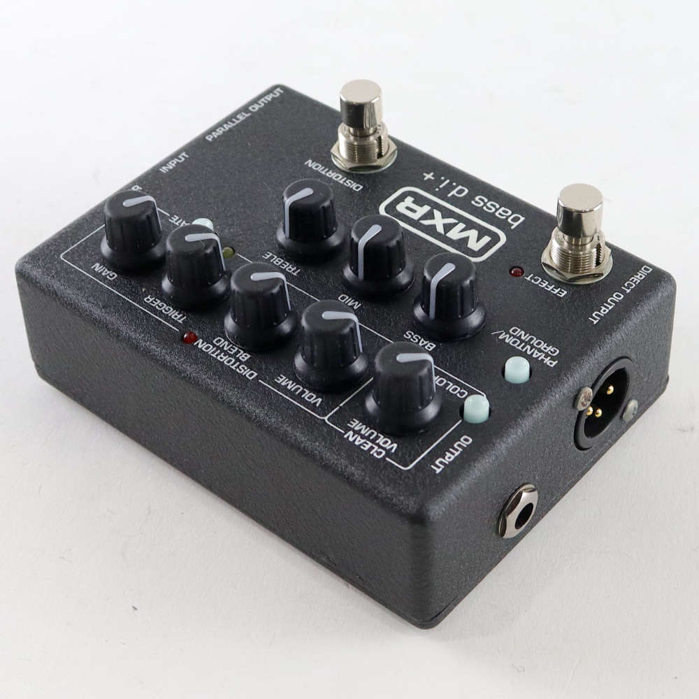 【中古】 ベース用ダイレクトボックス MXR M80 Bass D.I.＋ ベースディストーション ベースエフェクター 左サイド