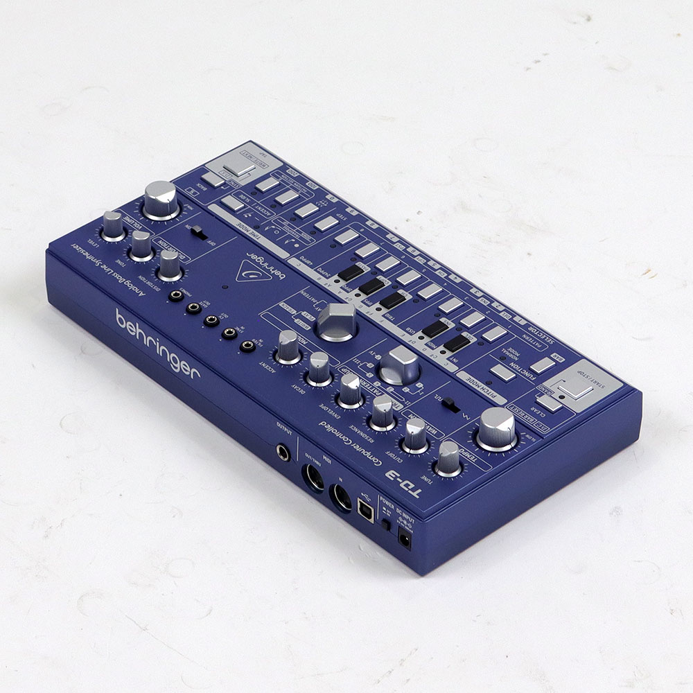 【中古】 BEHRINGER TD-3-BU アナログ ベースライン シンセサイザー 全体