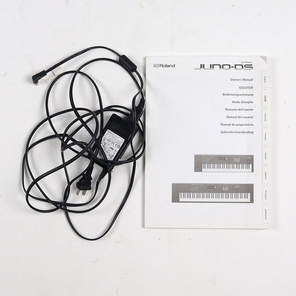 【中古】 シンセサイザー ROLAND JUNO-DS61 付属品
