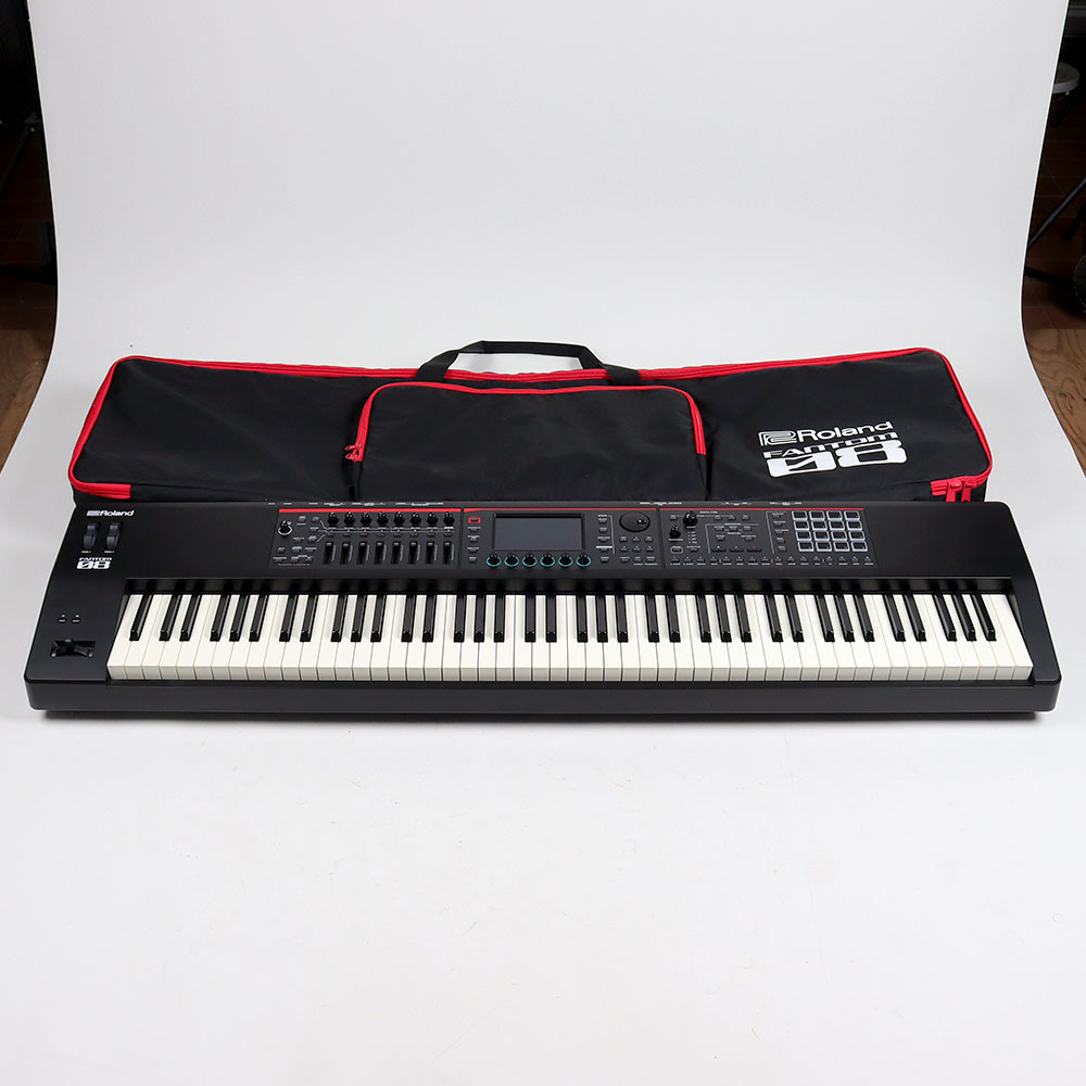 【中古】 ROLAND FANTOM-08 MUSIC WORKSTATION シンセサイザー キーボード