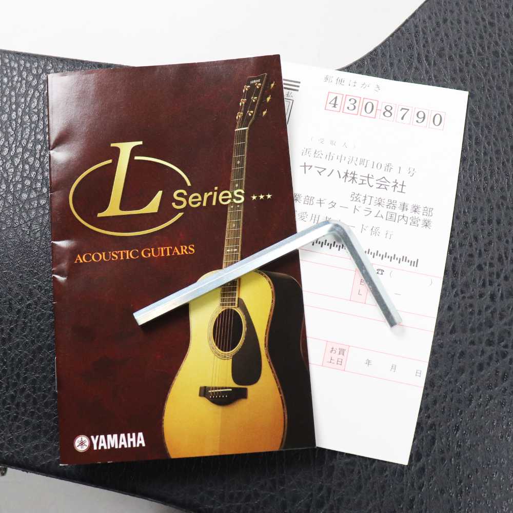 【中古】 アコースティックギター YAMAHA LL66 Custom 2004年製 ヤマハカスタムショップ受注生産品 LL66カスタム 付属品画像
