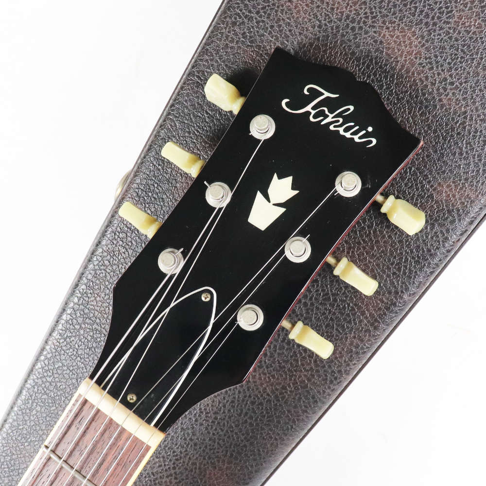 【中古】 エレキギターTokai ES-145 SR 2008年製 セミアコースティックギター トーカイ セミアコ 日本製 ヘッド画像