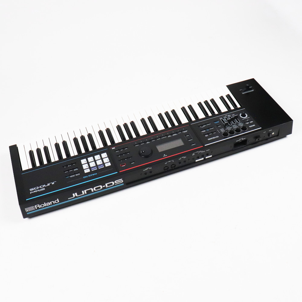 【中古】 シンセサイザー ROLAND JUNO-DS61 本体画像 斜め 2