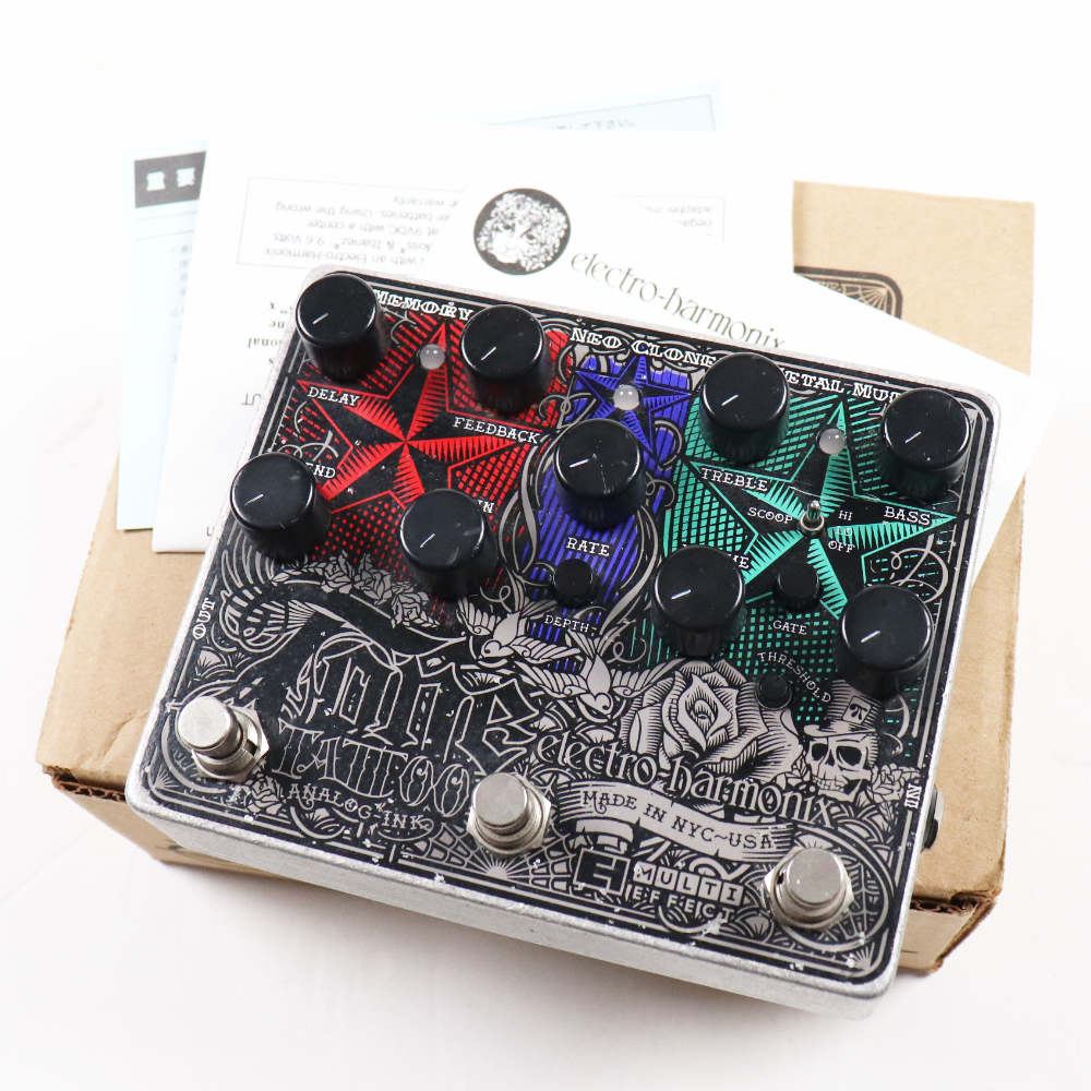 【中古】 マルチエフェクター ELECTRO-HARMONIX TONE TATTOO エレクトローハーモニクス ギターエフェクター