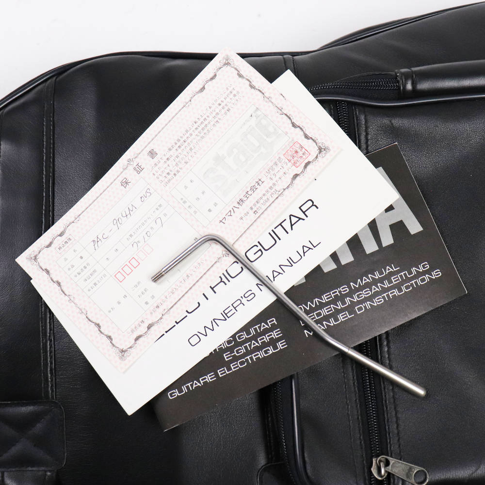 【中古】 エレキギター YAMAHA Pacifica 904M OVS(Old Violin Sunburst) 1995年製 Warmothネック ヤマハ パシフィカ ワーモスネック 付属品画像