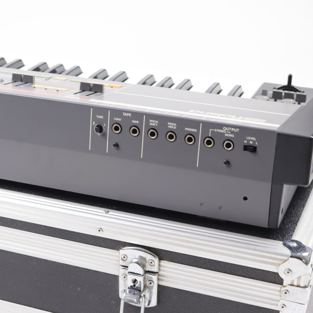 【中古】 シンセサイザー Roland JUNO-106 側面