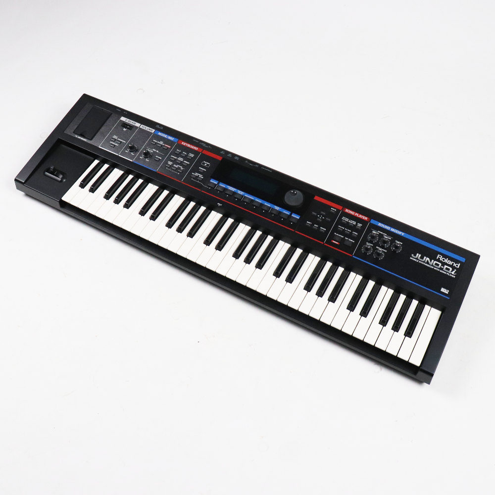 【中古】 モバイルシンセサイザー Roland JUNO-Di ローランド 本体画像 斜め 2