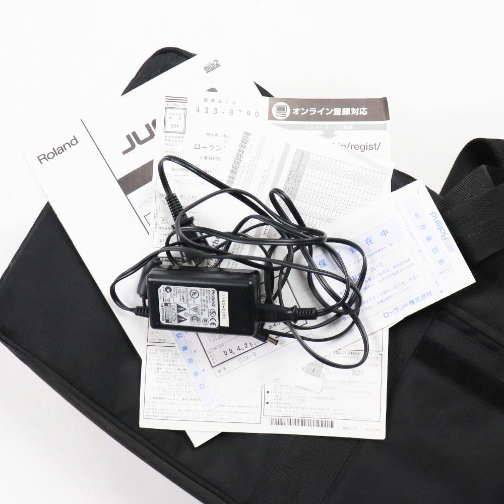 【中古】 シンセサイザー Roland JUNO-D Limited Edition 付属品画像