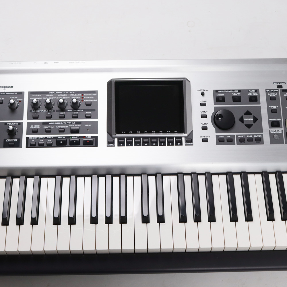 【中古】 シンセサイザー ROLAND Fantom-X8 Synthesizer ディスプレイ