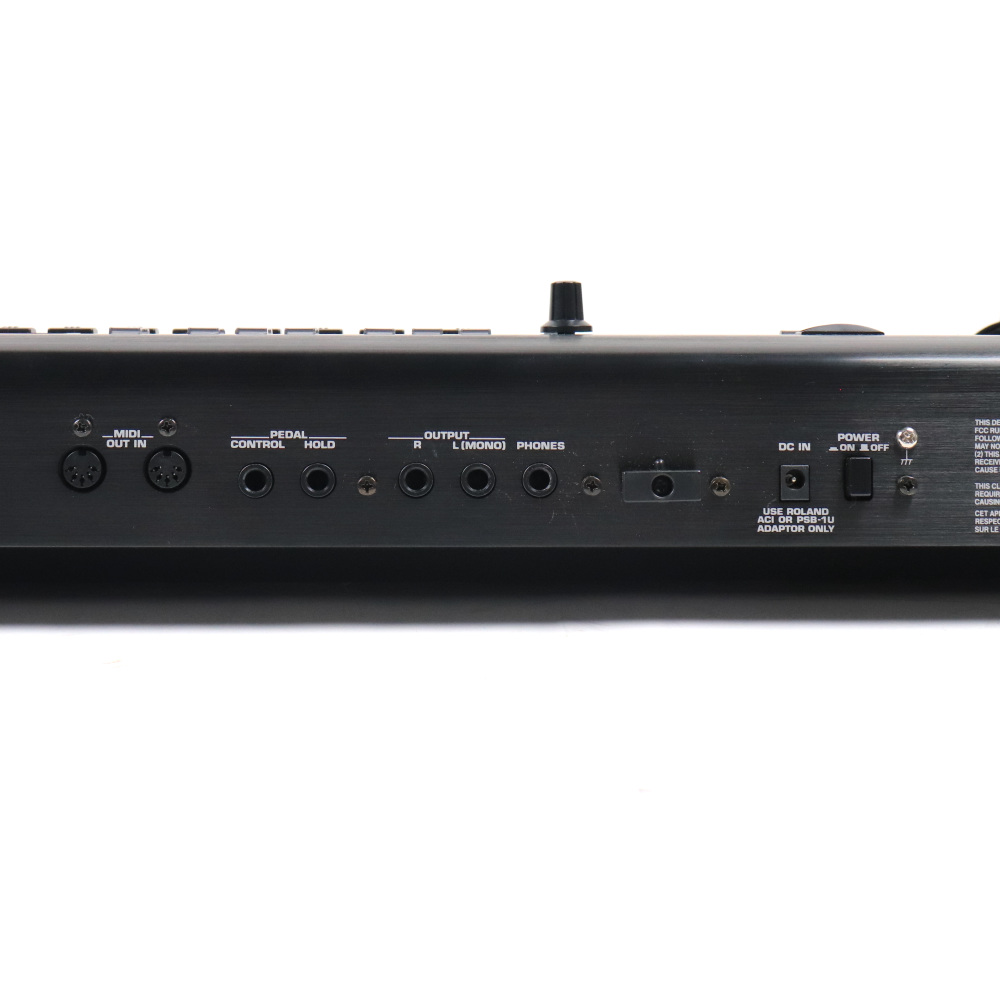 【中古】 シンセサイザー Roland JUNO-D Limited Edition リア画像