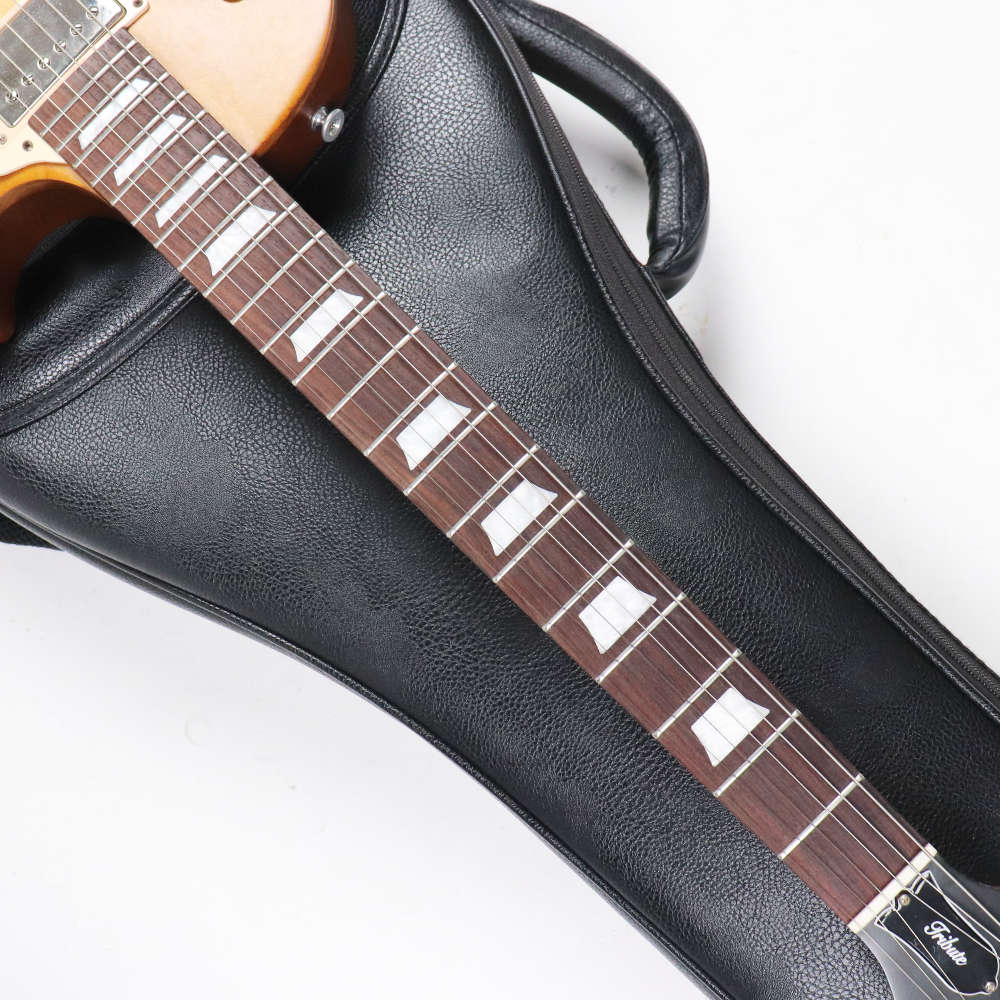 【中古】 エレキギター Gibson Les Paul Tribute Satin Honeyburst 2023年製 ギブソン レスポールトリビュート ネックプレート