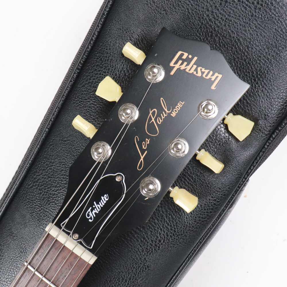 【中古】 エレキギター Gibson Les Paul Tribute Satin Honeyburst 2023年製 ギブソン レスポールトリビュート ヘッド画像