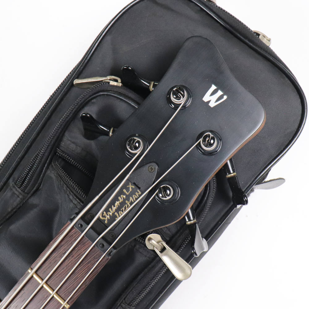 【中古】WARWICK ワーウィック Streamer LX Jazzman 4st Nirvana Blackburst Transparent High Polish 2006年製 エレキベース ヘッド画像