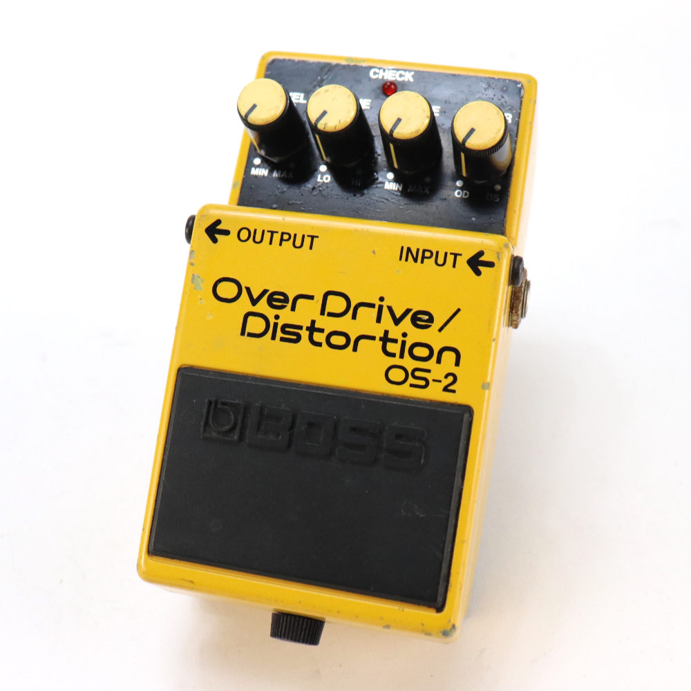 【中古】オーバードライブ ディストーション エフェクター BOSS OS-2 OverDrive Distortion ギターエフェクター