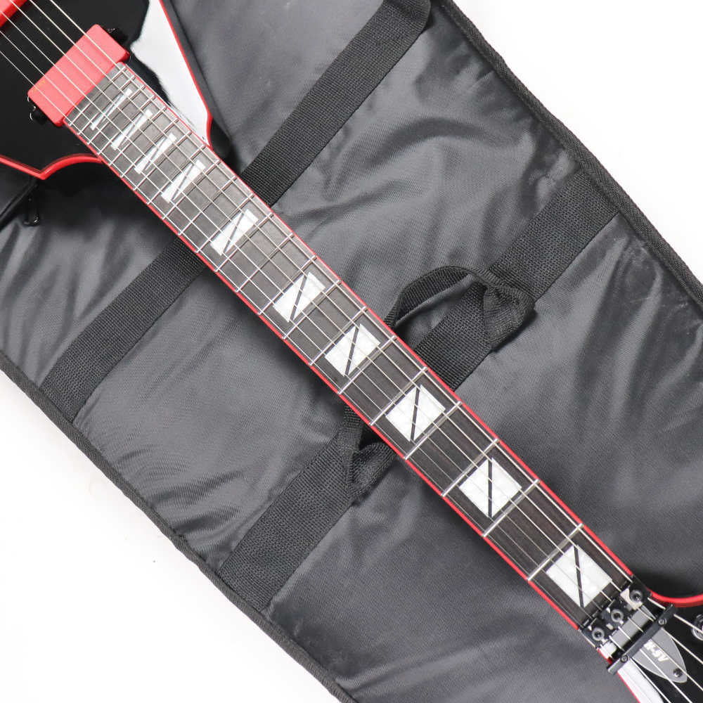 【中古】 エレキギター LTD by ESP  GH-SV Black Gary Holt Signature Model  Slayer EXODUSのギタリスト ゲイリー・ホルトモデル ネック