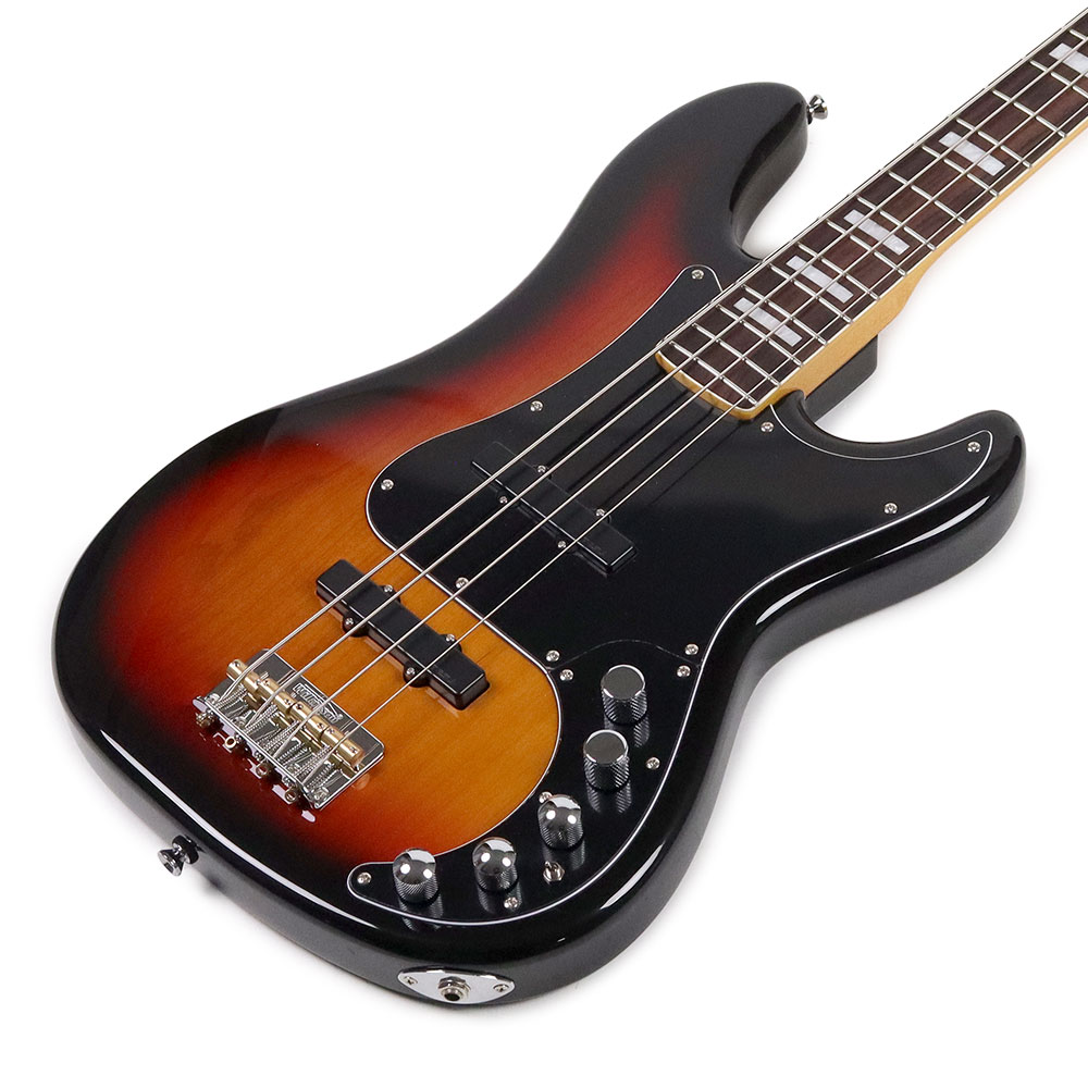 エレキベース BEE WING Standard 4st BW4ALD-SB 4弦/ALDERボディー/Rosewod指板/Sunburst ビーウィング 日本製 ボディ