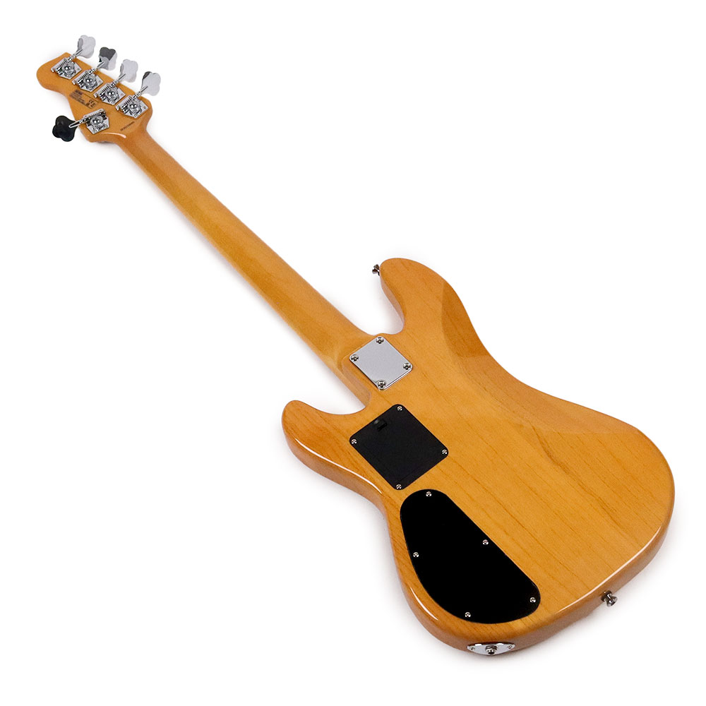 エレキベース BEE WING Standard 5st BW5ASH-VN 5弦/ASHボディー/Maple指板/Vintage Natural ビーウィング 日本製 背面