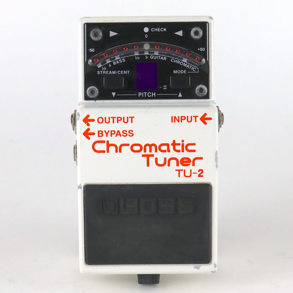 【中古】 クロマチックチューナー エフェクター BOSS TU-2 Chromatic Tuner ペダルチューナー