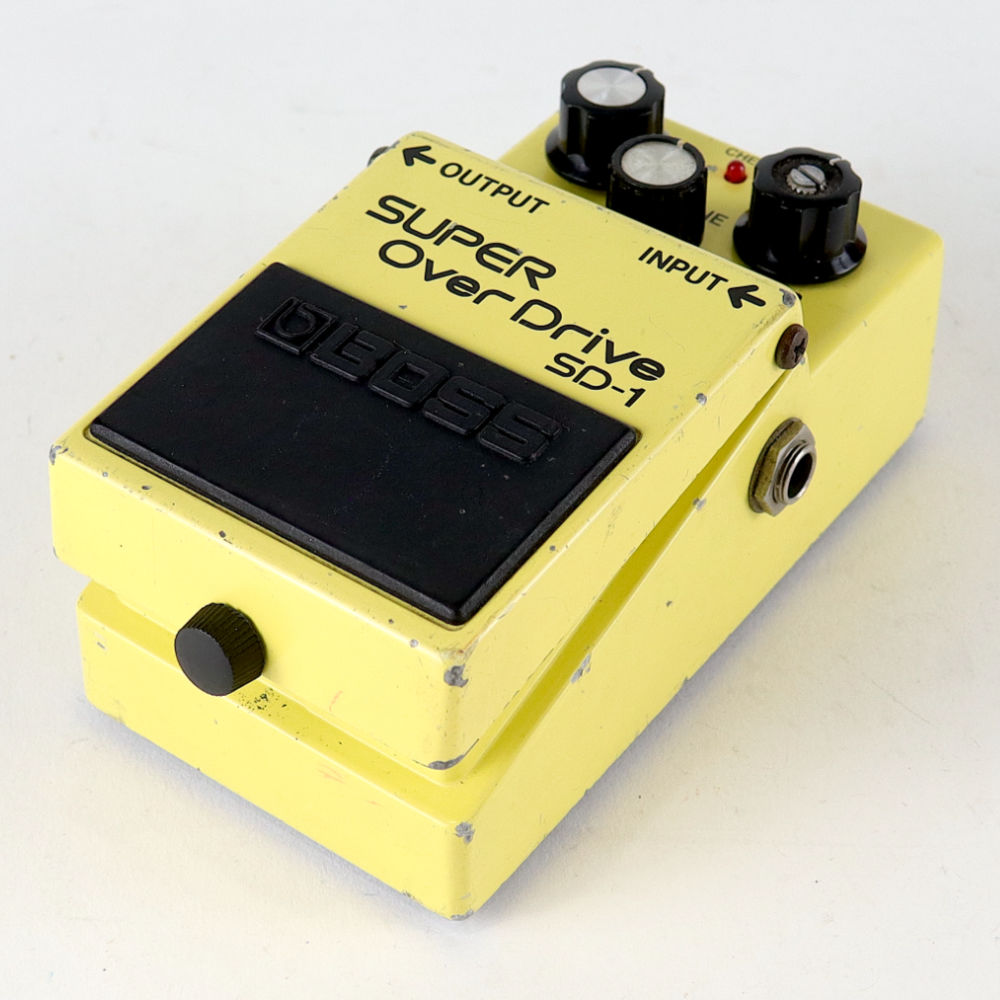 【中古】 スーパーオーバードライブ エフェクター BOSS SD-1 Super Over Drive Made in Japan ギターエフェクター 全体