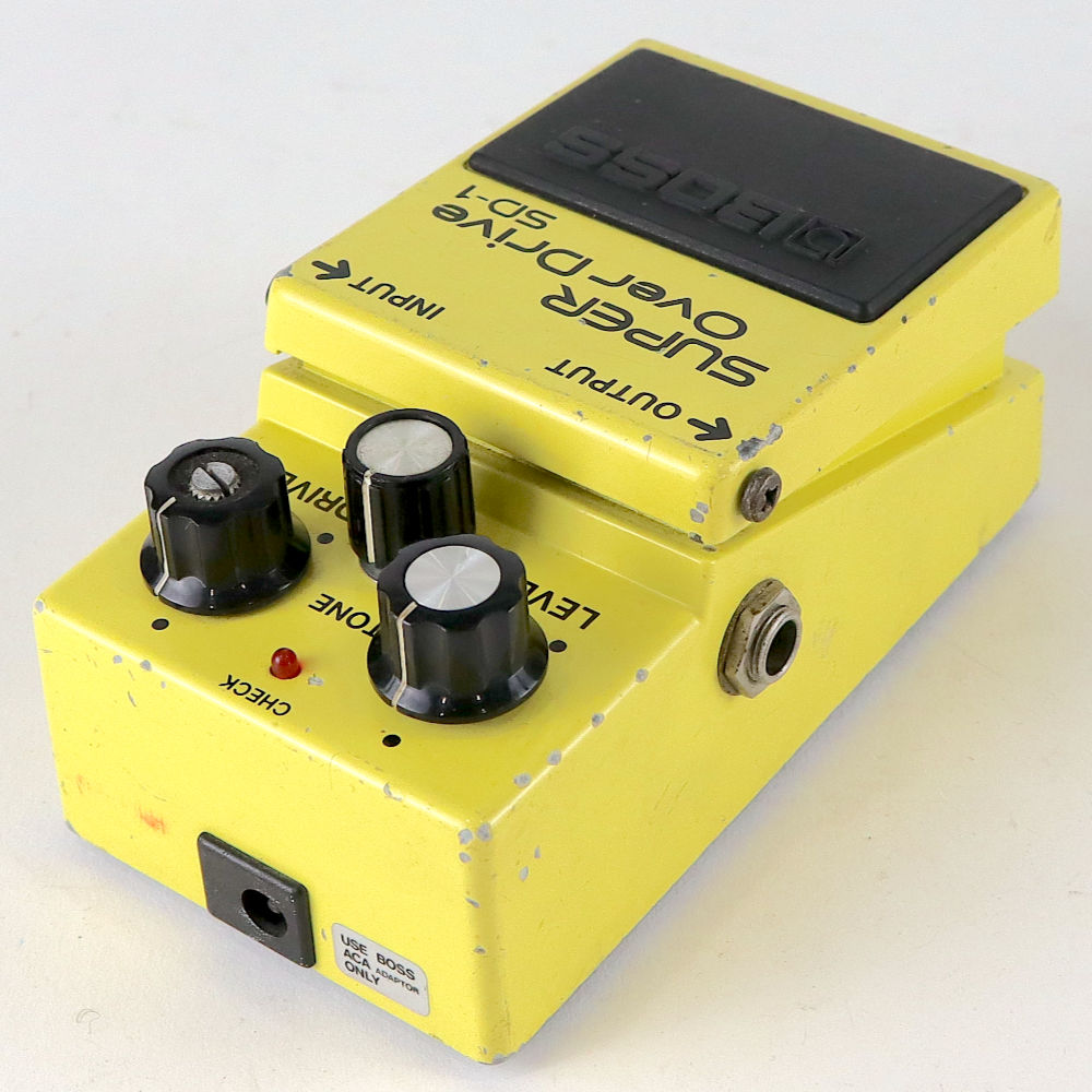 【中古】 スーパーオーバードライブ エフェクター BOSS SD-1 Super Over Drive Made in Japan ギターエフェクター 全体