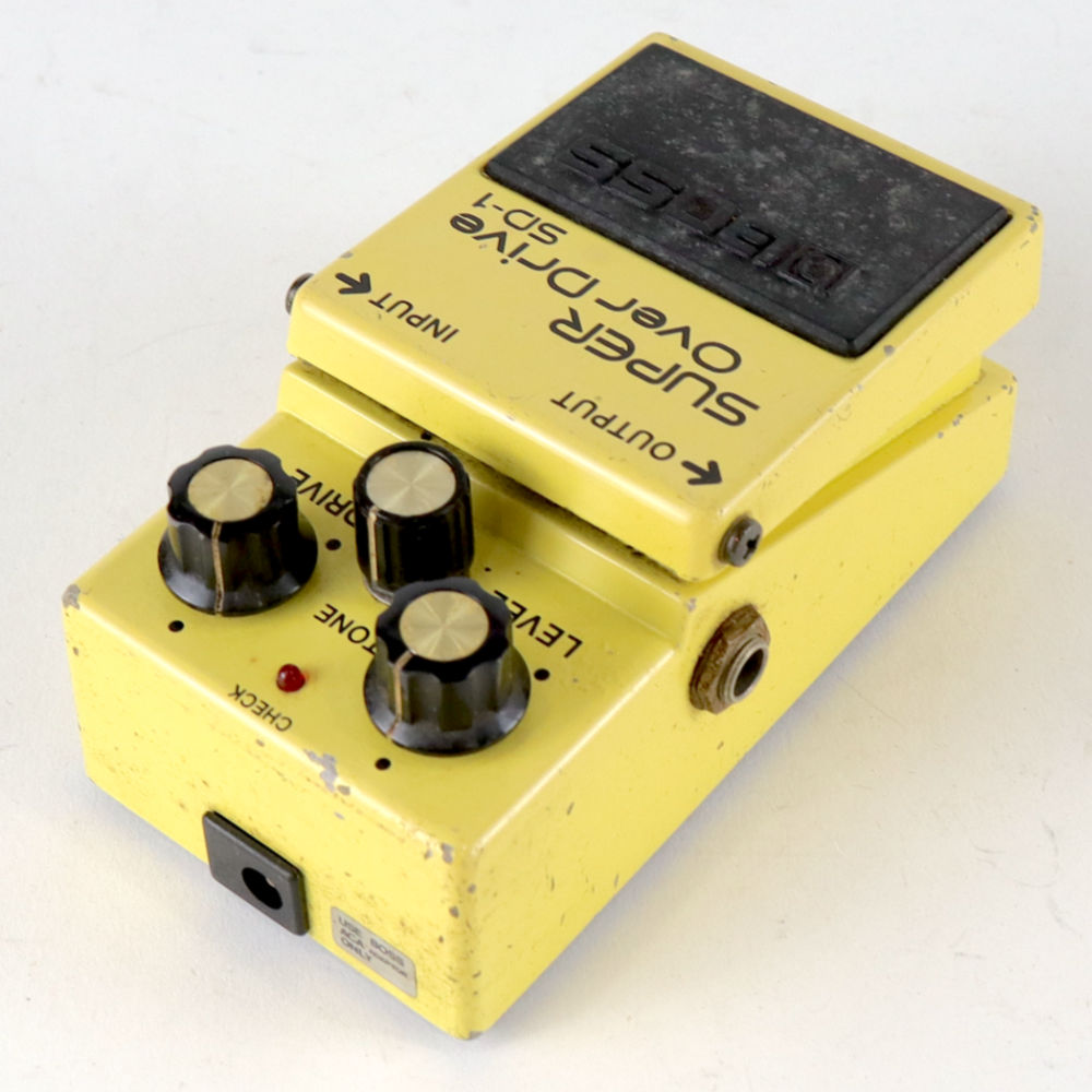 【中古】 スーパーオーバードライブ エフェクター BOSS SD-1 Super Over Drive Made in Japan ギターエフェクター 全体