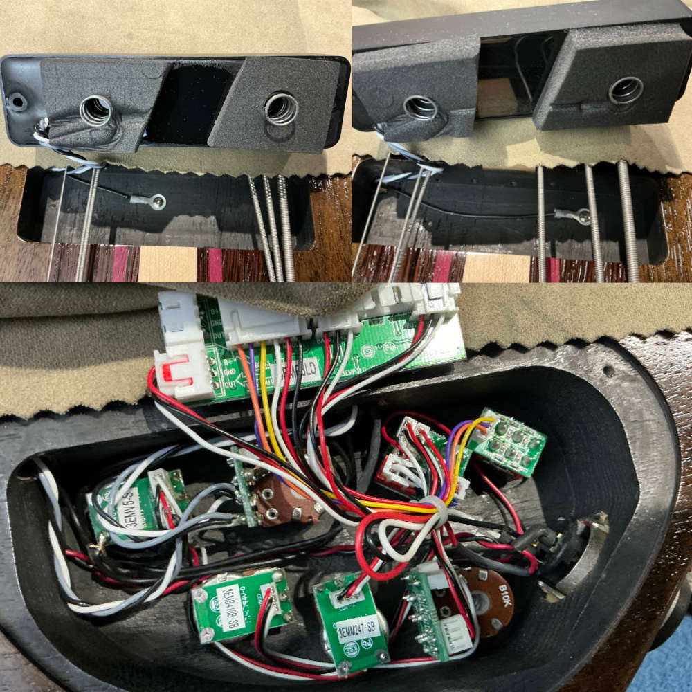 【中古】 エレキベース IBANEZ Premium BTB1826 NTL 6弦ベース スルーネック 3バンドEQ搭載 アイバニーズ 内部