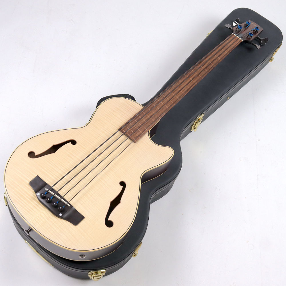 【中古】K.YAIRI Kヤイリ IKB-3 N CTM 2021年製 フレットレス エレクトリックアコースティックベース ハードケース付き