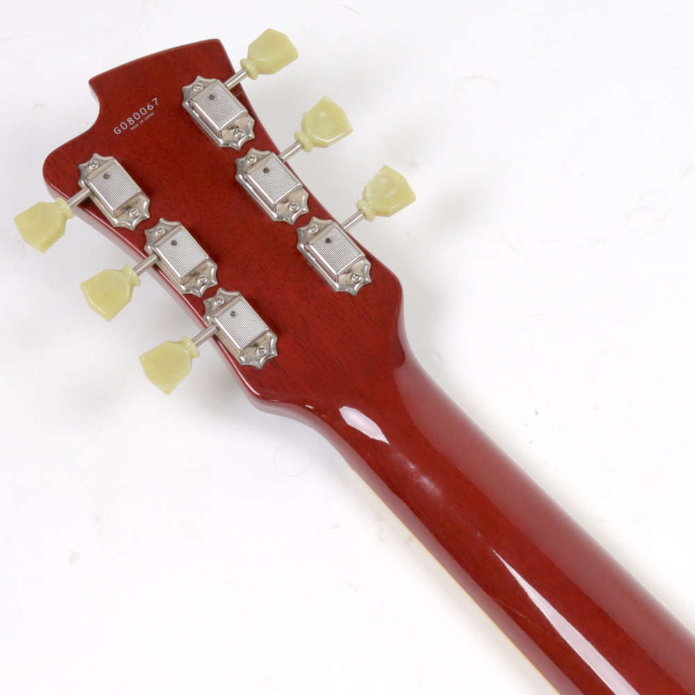 【中古】 エレキギター Fujigen MSA-HP Orange Burst MasterField 2008年製 フジゲン マスターフィールド セミアコースティックギター 日本製 ヘッド裏