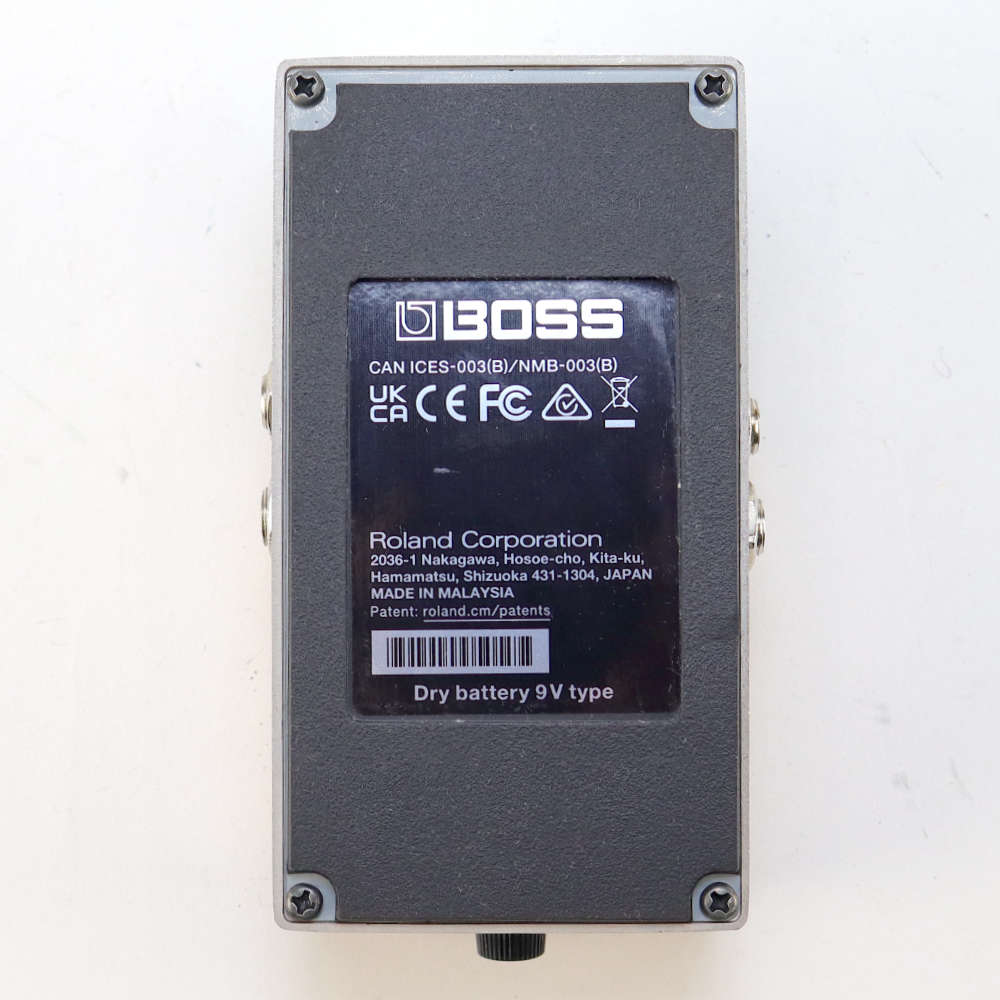 【中古】ダイナミックワウ エフェクター BOSS AW-3 Dynamic Wah ボス オートワウ ギターエフェクター ベースエフェクター ボトム画像