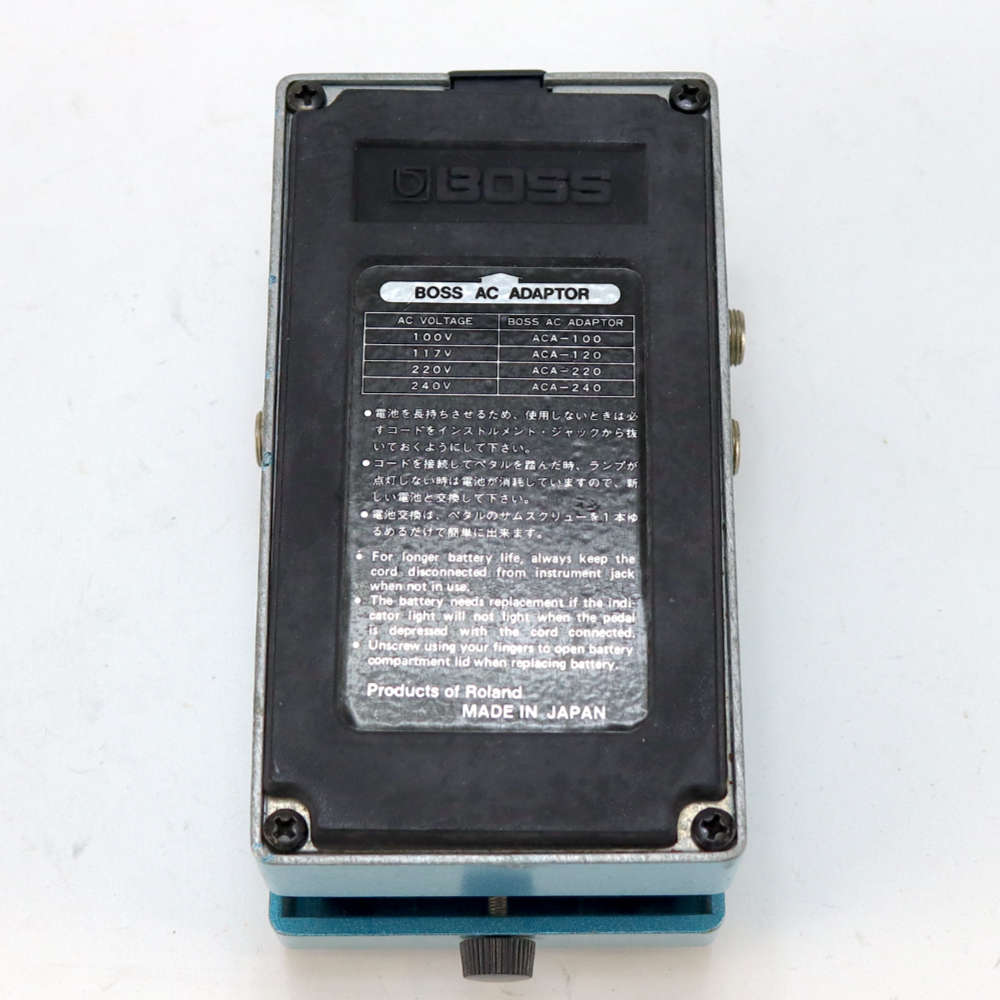 【中古】 コーラス エフェクター BOSS CE-3 Chorus Made in JAPAN ギターエフェクター ボトム画像