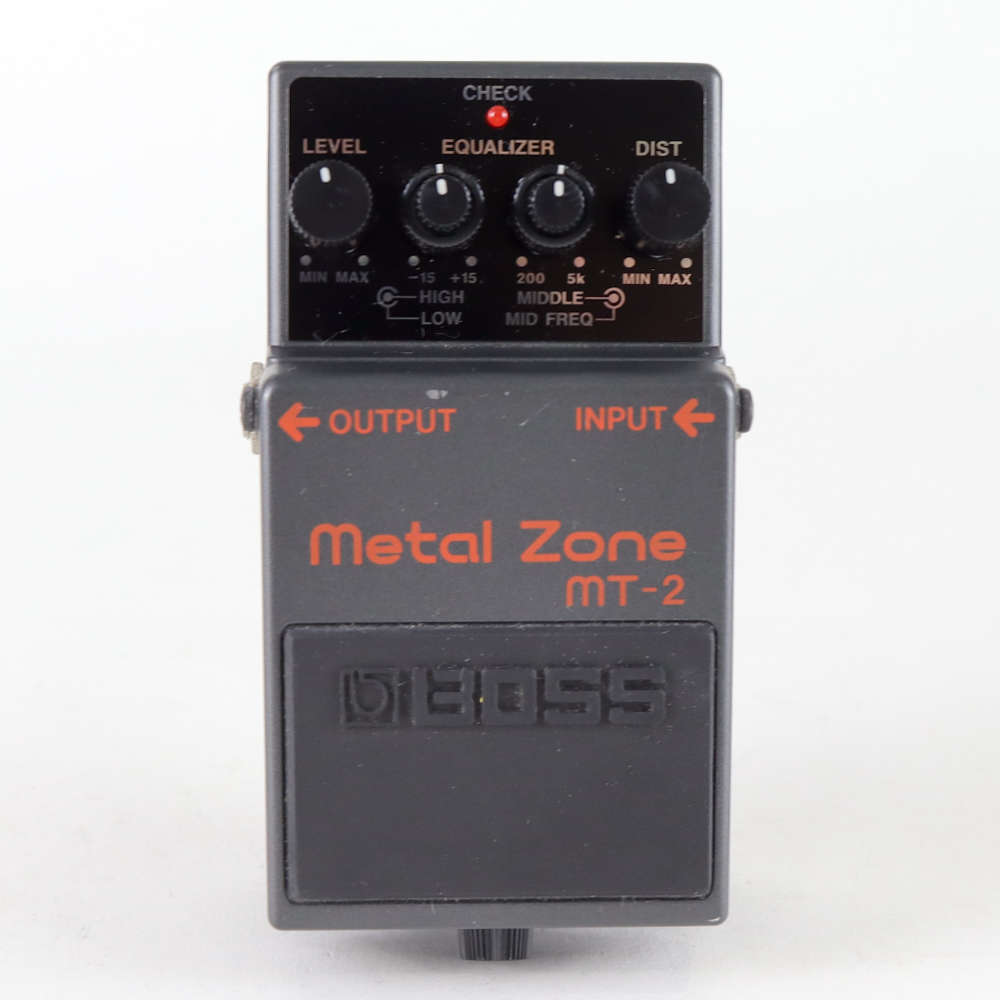 【中古】メタルゾーン エフェクター BOSS MT-2 Metal Zone ボス ギターエフェクター
