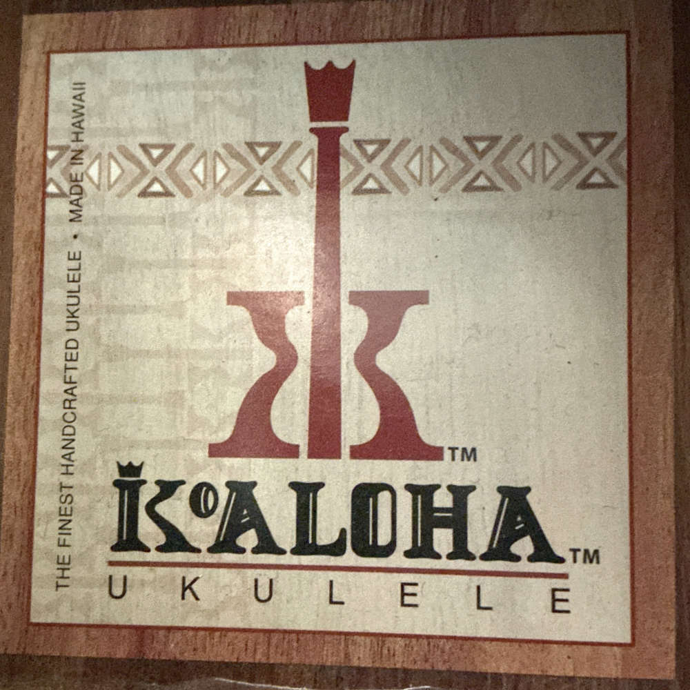 【中古】 ウクレレ テナーウクレレ KoAloha KTM-00 2012年製 コアロハ ハワイアンコアボディー ラベル