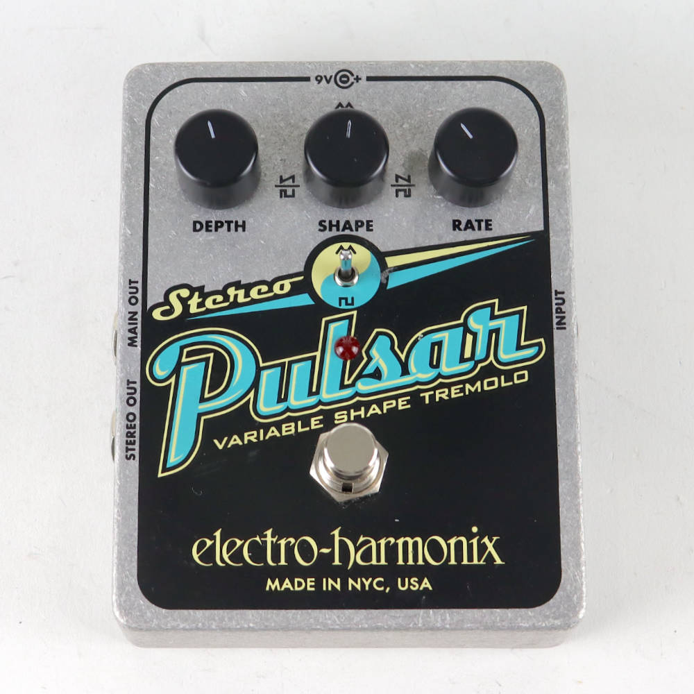 【中古】 ELECTRO-HARMONIX Stereo Pulsar トレモロ ギターエフェクター