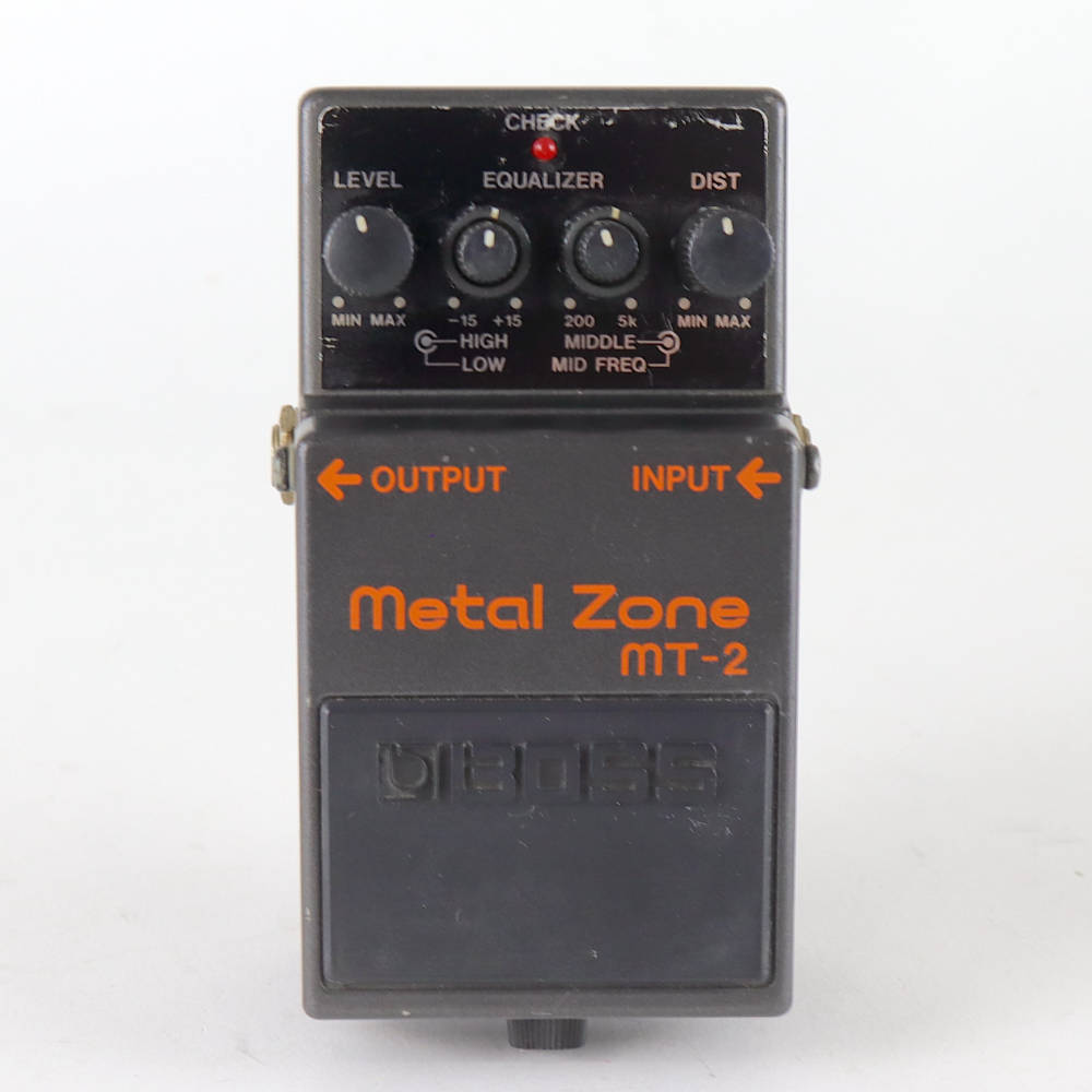 【中古】メタルゾーン エフェクター BOSS MT-2 Metal Zone ボス ギターエフェクター