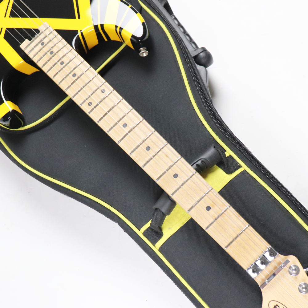 【中古】 エレキギター EVH Striped Series Black with Yellow Stripes 2013年製 Eddie Van Halen Signature Model エディ・ヴァン・ヘイレン ネック
