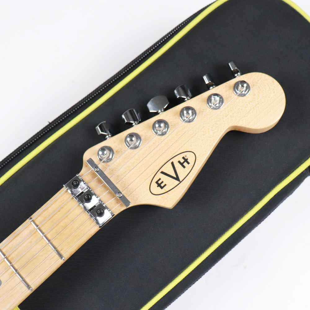 【中古】 エレキギター EVH Striped Series Black with Yellow Stripes 2013年製 Eddie Van Halen Signature Model エディ・ヴァン・ヘイレン ヘッド画像