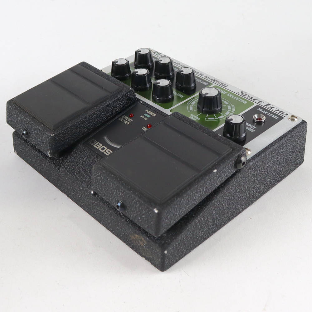 【中古】 スペースエコー エフェクター BOSS RE-20 SPACE ECHO ボス ギターエフェクター 右サイド