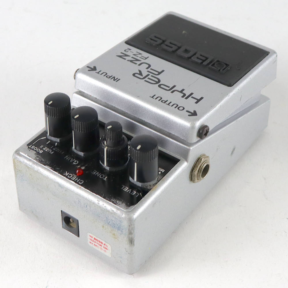 【中古】 ファズ エフェクター BOSS FZ-2 HYPER Fuzz ギターエフェクター 左サイド
