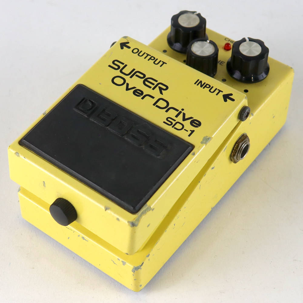 【中古】 スーパーオーバードライブ エフェクター BOSS SD-1 Super Over Drive ギターエフェクター 右サイド