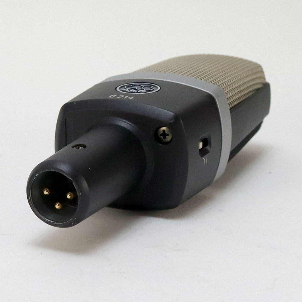 【中古】 マイク AKG C214 コンデンサーマイク 端子