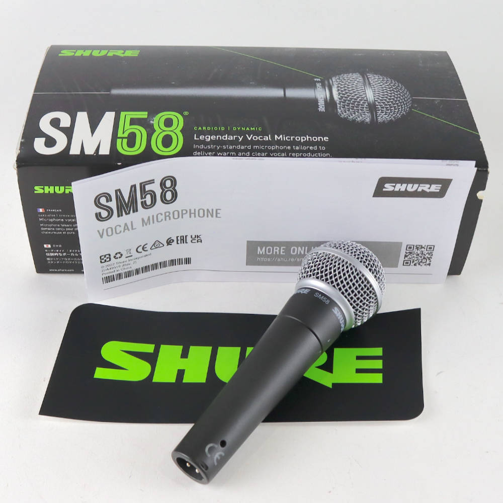 【中古】 マイク ダイナミックマイク ボーカル用 SHURE SM58 シュアー 58 ゴッパ シュア