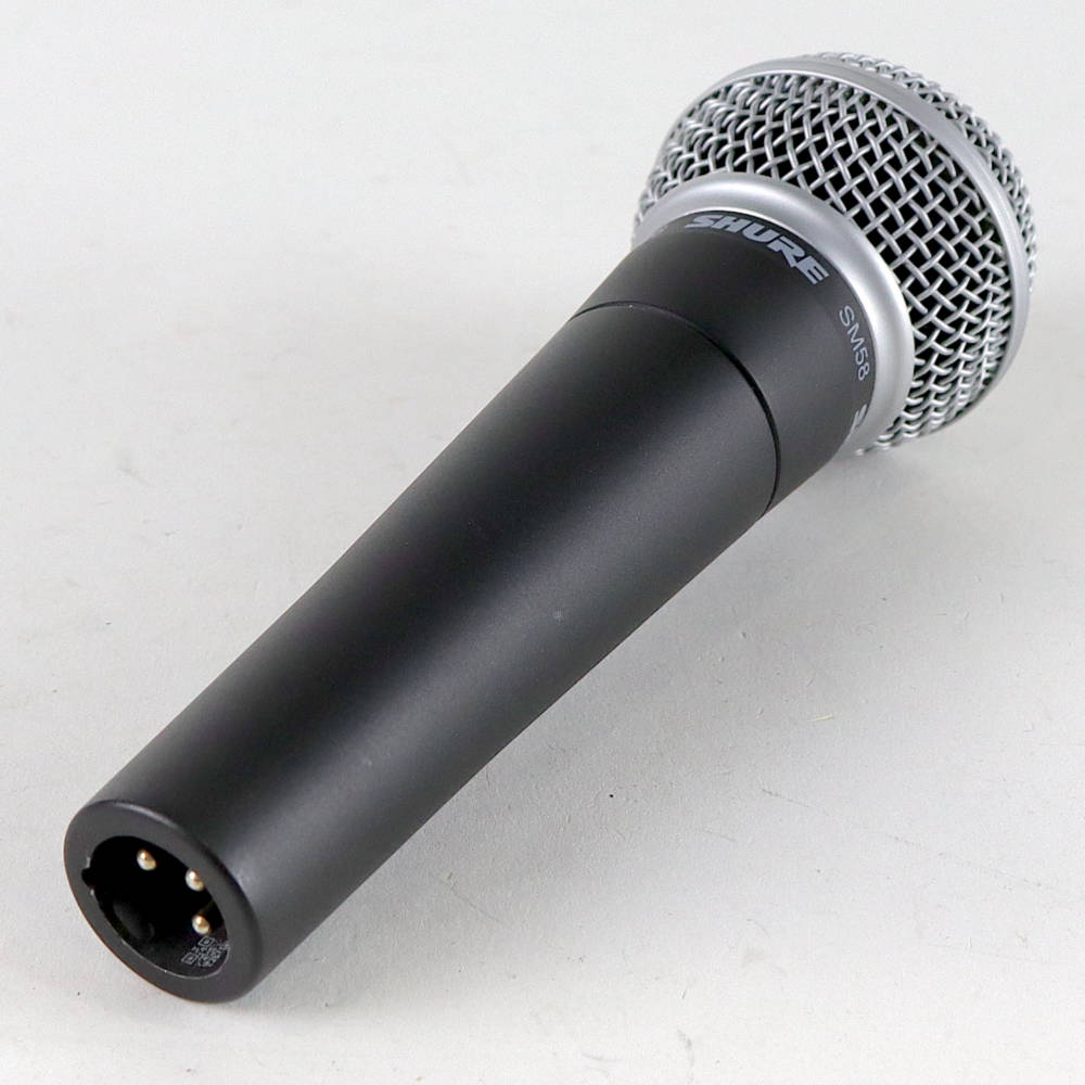 【中古】 マイク ダイナミックマイク ボーカル用 SHURE SM58 シュアー 58 ゴッパ シュア ハンドル側