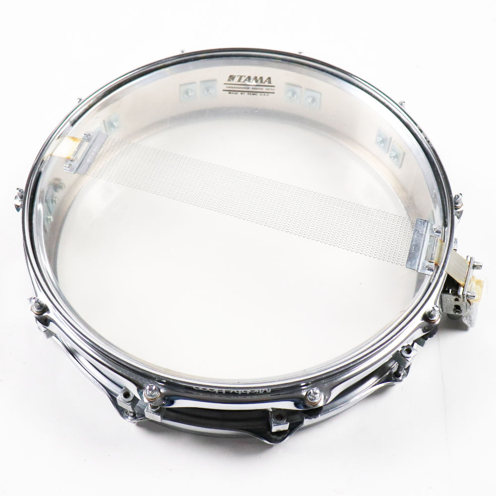 【中古】 ピッコロスネアドラム タマ TAMA MT423 STEEL PICCOLO 14x3.5 本体画像 裏