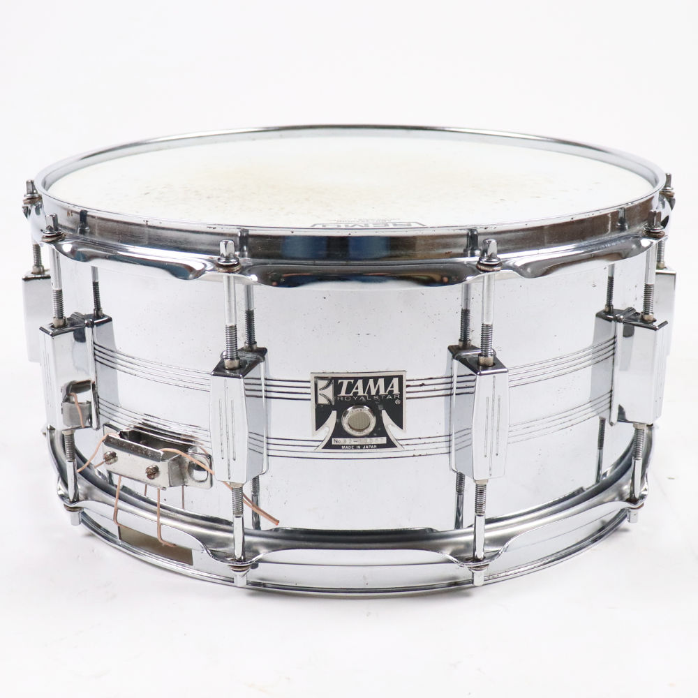 【中古】 スネアドラム タマ TAMA 70-66 ROYALSTAR STEEL SHELL 14x6.5 ロイヤルスター