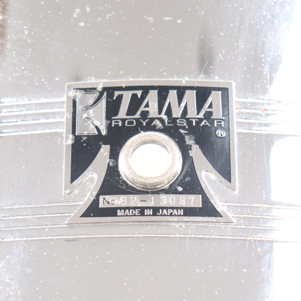 【中古】 スネアドラム タマ TAMA 70-66 ROYALSTAR STEEL SHELL 14x6.5 ロイヤルスター シリアル