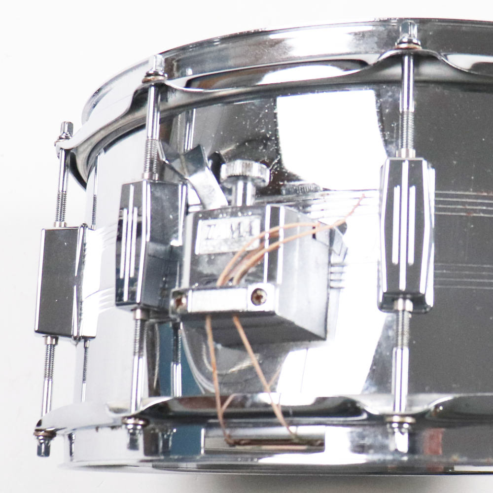 【中古】 スネアドラム タマ TAMA 70-66 ROYALSTAR STEEL SHELL 14x6.5 ロイヤルスター ストレイナー 