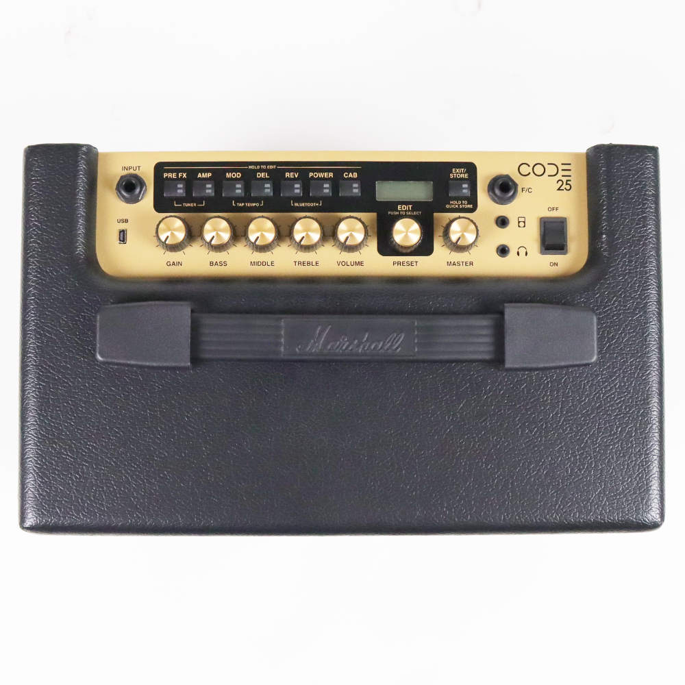 【中古】 マーシャル MARSHALL CODE25 フルモデリング 小型ギターアンプ コンボ コントロールパネル